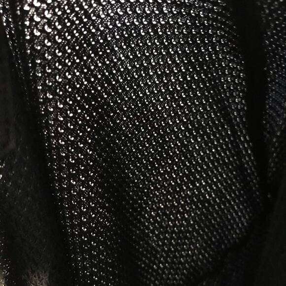 Peter Werth No 1 London cotton navy blue short sleeve open knit waffle polo L - Picture 9 of 10